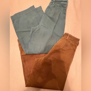 2 pairs for the price of 1 - WE THE FREE 	
Billie Pants - green and khaki